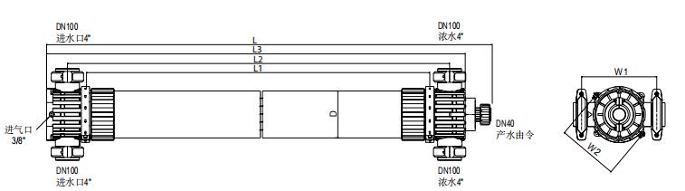 陶氏IntegraPac?超濾膜組件IPD-51XP 陶氏IntegraPac?超濾膜組件IPD-51XP